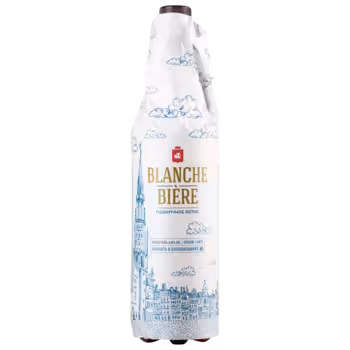 Пивной напиток Blanche Biere Пшеничное нефильтрованное светлое 1 л ПЭТ Пивной напиток Blanche Biere Пшеничное нефильтрованное светлое 1 л ПЭТ