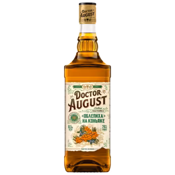 Настойка Doctor August Облепиха на коньяке 0,5 л Настойка Doctor August Облепиха на коньяке 0,5 л