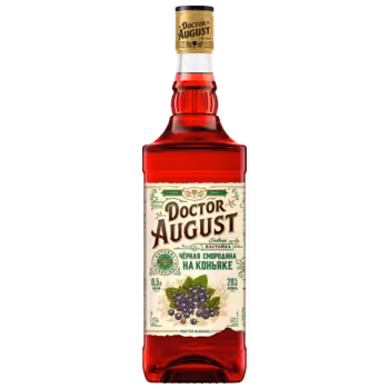 Настойка Doctor August Смородина на коньяке 0,5 л Настойка Doctor August Смородина на коньяке 0,5 л