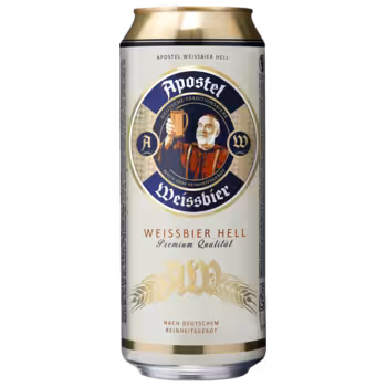 Пиво Apostel Weissbier Hell светлое 0,5 л ж/б Пиво Apostel Weissbier Hell светлое 0,5 л ж/б