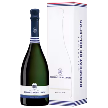 Шампанское Besserat de Bellefon Bleu Brut выдержанное белое брют 0,75 л в подарочной упаковке Шампанское Besserat de Bellefon Bleu Brut выдержанное белое брют 0,75 л в подарочной упаковке