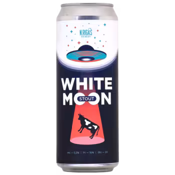 Пивной напиток New Riga's Brewery White Moon темное 0,45 л ж/б Пивной напиток New Riga's Brewery White Moon темное 0,45 л ж/б