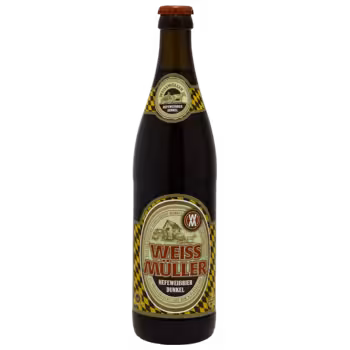 Пиво WeissMuller Hefeweissbier Dunkel темное 0,5 л Пиво WeissMuller Hefeweissbier Dunkel темное 0,5 л