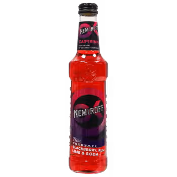 Коктейль Nemiroff Blackberry, Rum, Lime & Soda 0,33 л Коктейль Nemiroff Blackberry, Rum, Lime & Soda 0,33 л