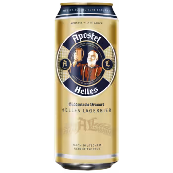 Пиво Apostel Helles Lagerbier светлое 0,5 л ж/б Пиво Apostel Helles Lagerbier светлое 0,5 л ж/б