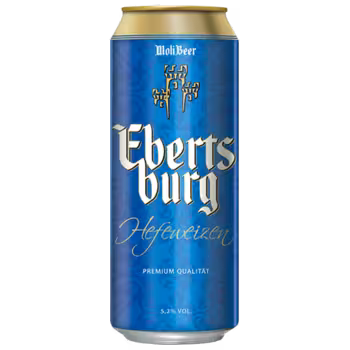 Пиво Ebertsburg Hefeweizen светлое 0,5 л ж/б Пиво Ebertsburg Hefeweizen светлое 0,5 л ж/б