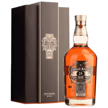 Виски Chivas Regal 25 лет 0,7 л в подарочной упаковке Виски Chivas Regal 25 лет 0,7 л в подарочной упаковке