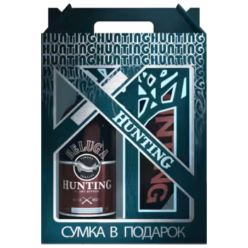 Ликер Hunting Berry Bitter 0,7 л в подарочной упаковке + поясная сумка Ликер Hunting Berry Bitter 0,7 л в подарочной упаковке + поясная сумка