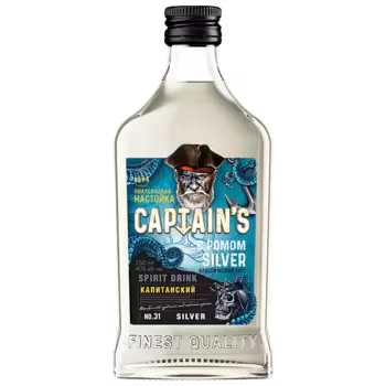 Настойка Captain's Rum Silver 0,25 л Настойка Captain's Rum Silver 0,25 л