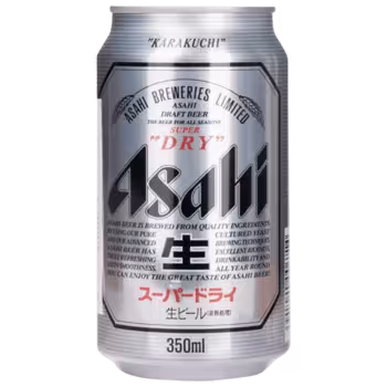 Пиво Asahi Dry безалкогольное светлое 0,35 л ж/б Пиво Asahi Dry безалкогольное светлое 0,35 л ж/б