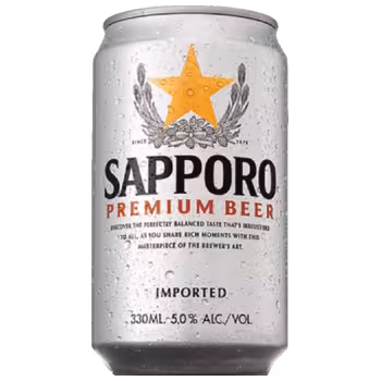 Пиво Sapporo Premium светлое 0,33 л ж/б Пиво Sapporo Premium светлое 0,33 л ж/б