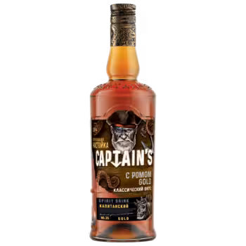 Настойка Captain's Rum Gold 0,5 л Настойка Captain's Rum Gold 0,5 л