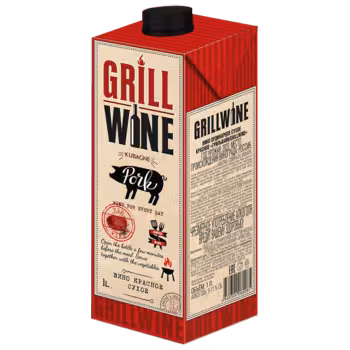 Вино GrillWine красное сухое 1 л Вино GrillWine красное сухое 1 л