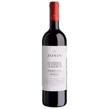 Вино Zonin Primitivo красное полусухое 0,75 л Вино Zonin Primitivo красное полусухое 0,75 л