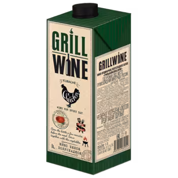 Вино GrillWine белое полусладкое 1 л Вино GrillWine белое полусладкое 1 л