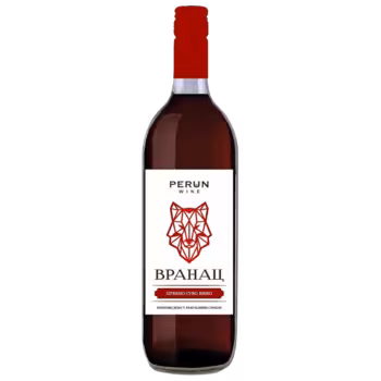 Вино Perun Vranac красное сухое 1 л Вино Perun Vranac красное сухое 1 л