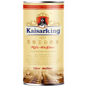 Пиво Kaisar King Белое светлое 1 л ж/б Пиво Kaisar King Белое светлое 1 л ж/б