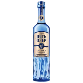 Водка Пять Озер Premium 0,5 л Водка Пять Озер Premium 0,5 л