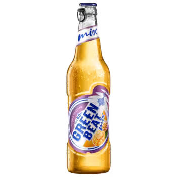 Напиток пивной GreenBeat Mix Mango Passion светлый 0,45 л Напиток пивной GreenBeat Mix Mango Passion светлый 0,45 л