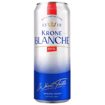 Пивной напиток Krone Blanche Biere 0,45 л ж/б Пивной напиток Krone Blanche Biere 0,45 л ж/б