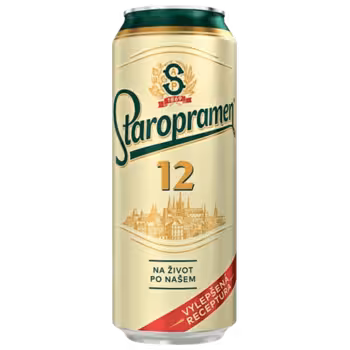 Пиво Staropramen 12 светлое 0,5 л ж/б Пиво Staropramen 12 светлое 0,5 л ж/б