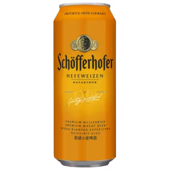 Пиво Schofferhofer Hefeweizen пшеничное светлое 0,5 л ж/б Пиво Schofferhofer Hefeweizen пшеничное светлое 0,5 л ж/б