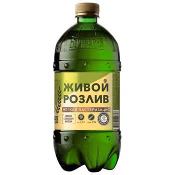 Напиток пивной Бочкарев Живой Розлив светлое 0,95 л ПЭТ Напиток пивной Бочкарев Живой Розлив светлое 0,95 л ПЭТ