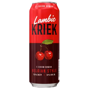 Пиво Lambic Kriek светлое 0,45 л ж/б Пиво Lambic Kriek светлое 0,45 л ж/б