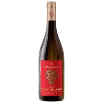 Вино Alma Valley Pinot Blanc белое сухое 0,75 л Вино Alma Valley Pinot Blanc белое сухое 0,75 л
