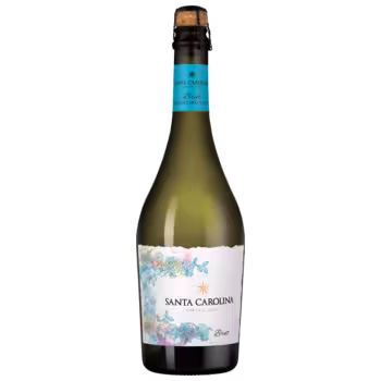 Вино игристое Santa Carolina Brut белое брют 0,75 л Вино игристое Santa Carolina Brut белое брют 0,75 л