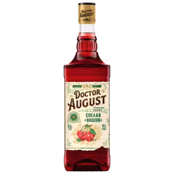 Ликер Doctor August Спелая Вишня 0,5 л Ликер Doctor August Спелая Вишня 0,5 л