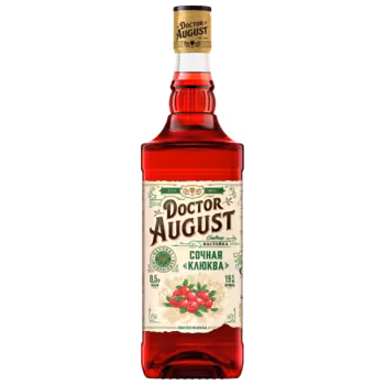 Настойка Doctor August Сочная Клюква 0,5 л Настойка Doctor August Сочная Клюква 0,5 л