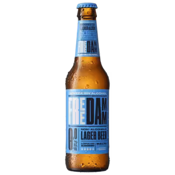 Пиво Estrell Free Damm безалкогольное светлое 0,33 л Пиво Estrell Free Damm безалкогольное светлое 0,33 л