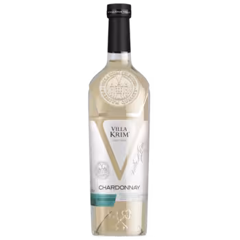 Вино Villa Krim Chardonnay белое сухое 0,75 л Вино Villa Krim Chardonnay белое сухое 0,75 л