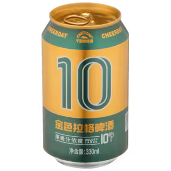 Пиво Cheerday Green 10°P светлое 0,33 л ж/б Пиво Cheerday Green 10°P светлое 0,33 л ж/б