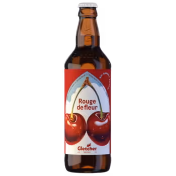Пивной напиток Gletcher Rouge De Fleur темный 0,5 л Пивной напиток Gletcher Rouge De Fleur темный 0,5 л