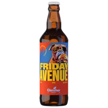 Пиво Gletcher Friday Avenue American Pale Ale светлое 0,5 л Пиво Gletcher Friday Avenue American Pale Ale светлое 0,5 л
