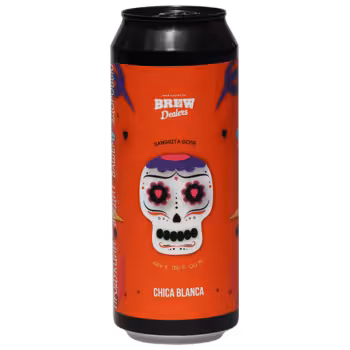 Пивной напиток Brew Dealers Chica Blanka светлый 0,45 л ж/б Пивной напиток Brew Dealers Chica Blanka светлый 0,45 л ж/б