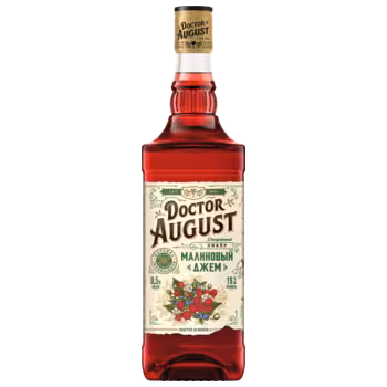 Ликер Doctor August Малиновый джем 0,5 л Ликер Doctor August Малиновый джем 0,5 л