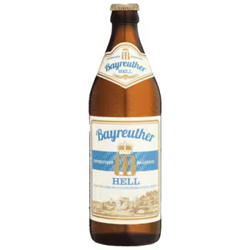 Пиво Bayreuther Hell светлое 0,5 л Пиво Bayreuther Hell светлое 0,5 л