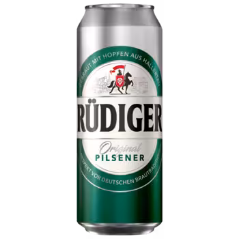 Пиво Rudiger Original Pilsener светлое 0,45 л ж/б Пиво Rudiger Original Pilsener светлое 0,45 л ж/б
