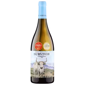 Вино Survivor Chardonnay белое сухое 0,75 л Вино Survivor Chardonnay белое сухое 0,75 л