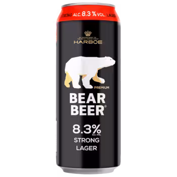 Пиво Bear Beer Strong Lager светлое 0,45 л ж/б Пиво Bear Beer Strong Lager светлое 0,45 л ж/б