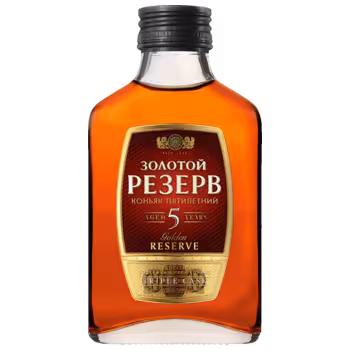 Коньяк Золотой Резерв 0,1 л Коньяк Золотой Резерв 0,1 л